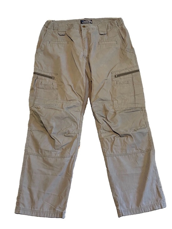 La Police Gear Other - LAPG LA Police Gear Atlas Tactical Pants 38x32 Rip Stop Tan Reinforced Seat